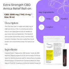 Charger l'image dans la galerie, Extra Strength CBD 2000 Relief Roll-on-03