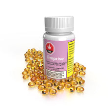 Load image into Gallery viewer, 5 mg THC + 5 mg CBD 120 Softgels-01