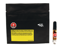 Load image into Gallery viewer, Black NGL Strawberry Freeze Live Resin Cartridge-01