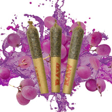 Charger l'image dans la galerie, Dab Bods Grape Ape Resin Infused Pre-Rolls-01