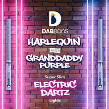 Charger l'image dans la galerie, Dab Bods Harlequin and Granddaddy Purple Super Slim Electric Dartz-02