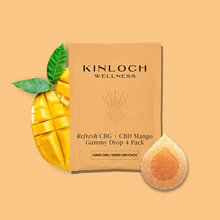 Charger l'image dans la galerie, Refresh™- CBG + CBD Mango Gummy Drop-02