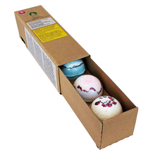 Charger l'image dans la galerie, 3 Bath Bombs (Blue Dream, Bubba Kush, Chocolate Hashberry)-02