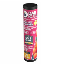 Load image into Gallery viewer, Dab Bods Hawaiian Plusher 60's+ Dbl Infused Pre-Rolls-02