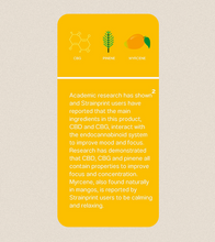 Charger l'image dans la galerie, Refresh™- CBG + CBD Mango Gummy Drop-09