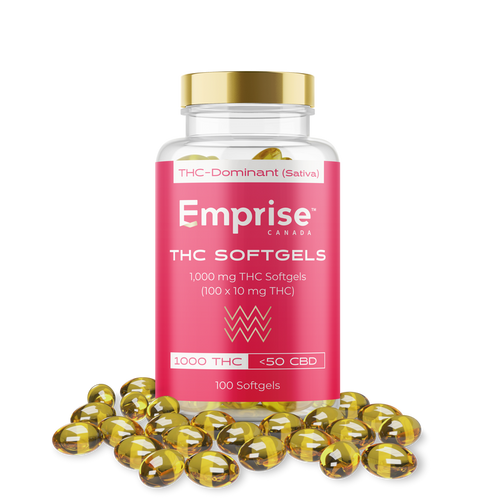 10 mg THC x 100 Softgels (1,000 mg THC)-01