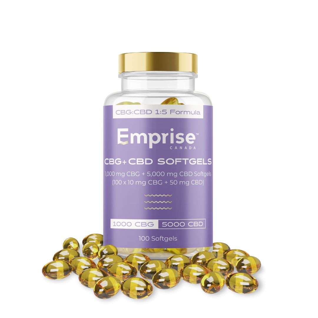 1000 mg CBG + 5000 mg CBD Softgels-01