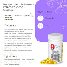 Charger l&#39;image dans la galerie, Nightly Chamomile Softgels-03
