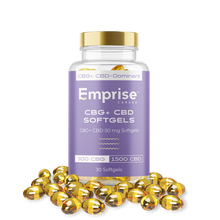 Charger l&#39;image dans la galerie, CBG + CBD Softgels-01
