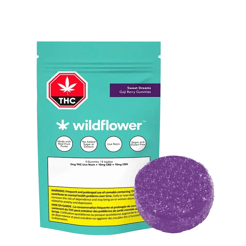 Sweet Dreams Goji Berry CBD+CBN+THC Gummies-01