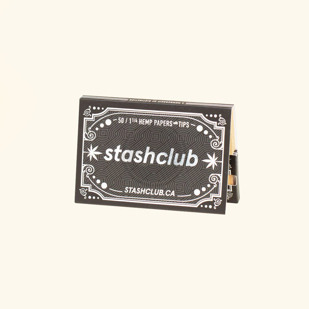 Stash Club Rolling Papers and Tips | 50 Papers & 50 Tips