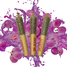 Load image into Gallery viewer, Dab Bods Grape Ape Resin Infused Pre-Rolls-01

