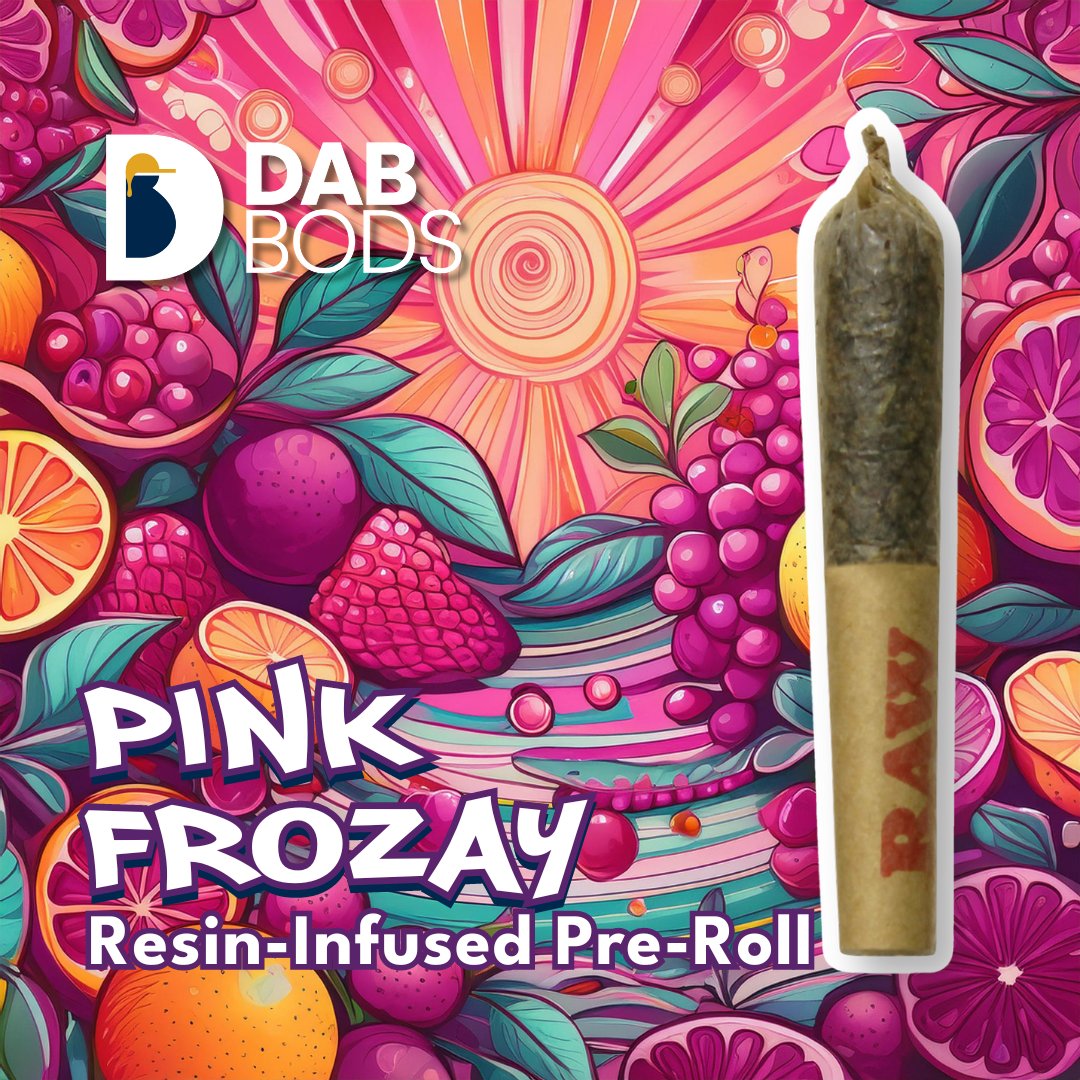 Pink Frozay Resin Infused Pre Roll-01