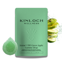 Charger l&#39;image dans la galerie, Serene™- CBD Green Apple Gummy Drop-01
