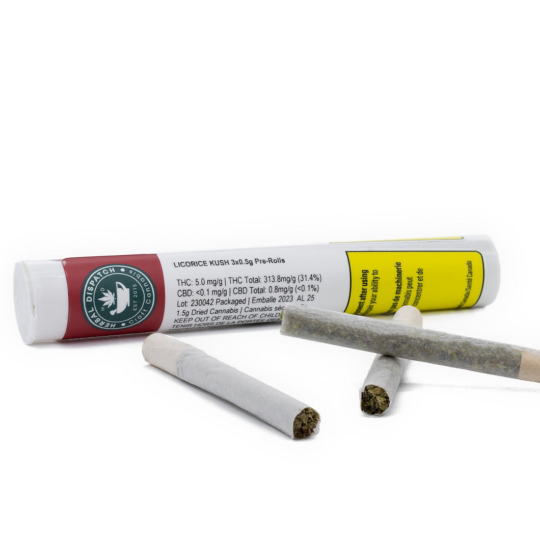 Licorice Kush Pre-Rolls β Stash Club