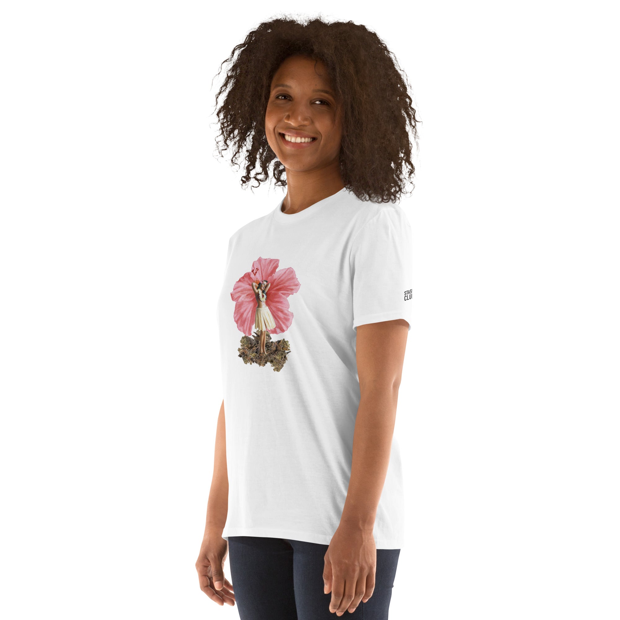 Stash Club Island Pink - 100% Cotton T-Shirt