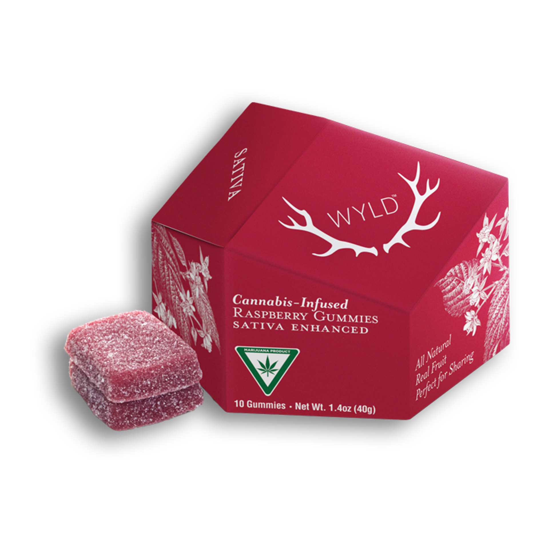 Real Fruit Raspberry Gummies – Stash Club